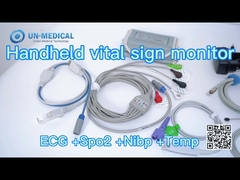 PC200 Hospital Medical Portable Multi-Parameter Vital Signs Handheld Patient Monitor